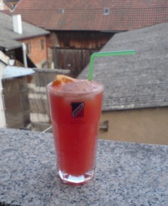 West Indian Punch on Lower Franconian Balcony